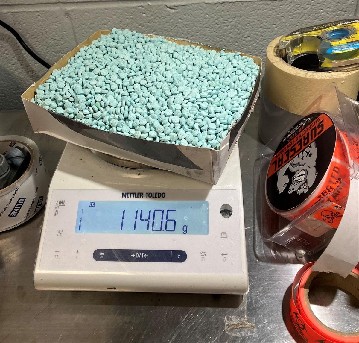 Fentanyl task force seizes 720,000 pills in 'massive bust' in